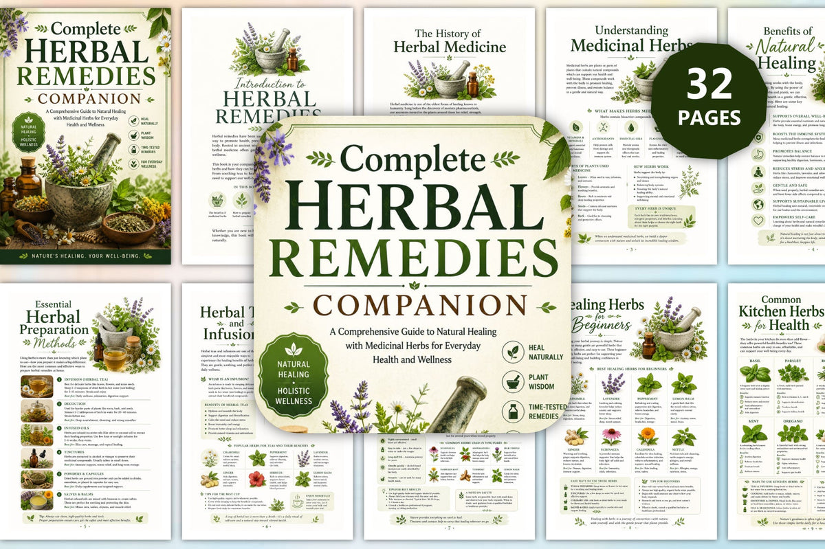 Complete Herbal Remedies Companion Guide