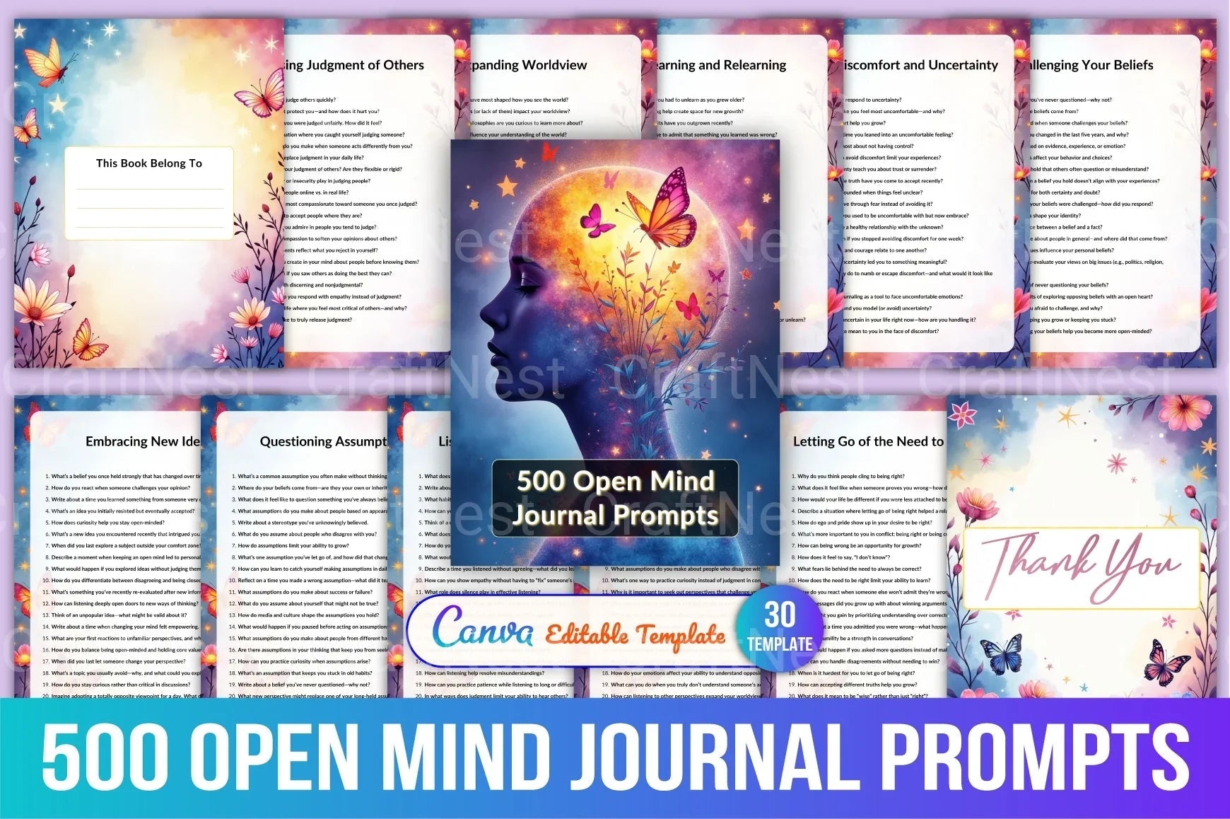 Open Mind Prompts for Creativity and Inspiration - CraftNest - Digital Crafting and Art