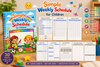 Simple Weekly Schedule for Children Planner