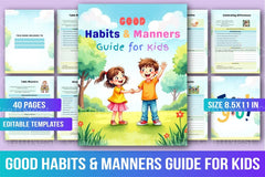 Good Habits and Manners Guide for Kids - CraftNest - Digital Crafting and Art