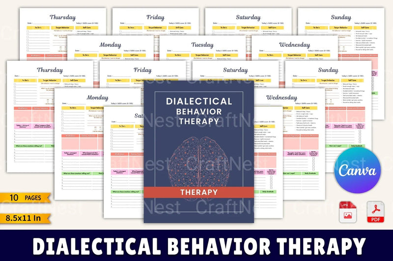 Dialectical Behavior Therapy Guide - CraftNest - Digital Crafting and Art