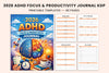 ADHD Focus Productivity Journal