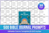 Bible Prompts for Inspiration