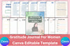 Gratitude Journal for Women