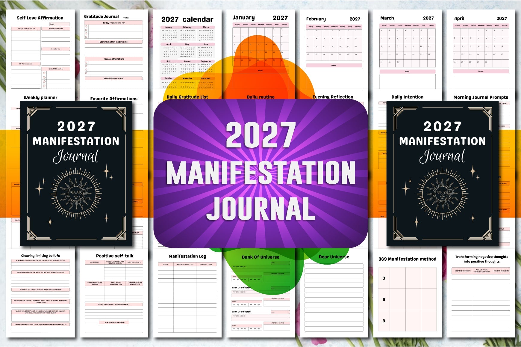 Manifestation Journal for Personal Growth
