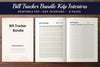 Bill Tracker Planner  Bundle