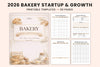 Bakery Startup Growth Planner