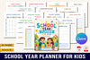 School Year For Kids Planner