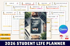 Ultimate Student Life Planner - CraftNest - Digital Crafting and Art