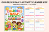 Children's Daily Activity Planner