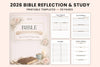 Bible Reflection Study Journal
