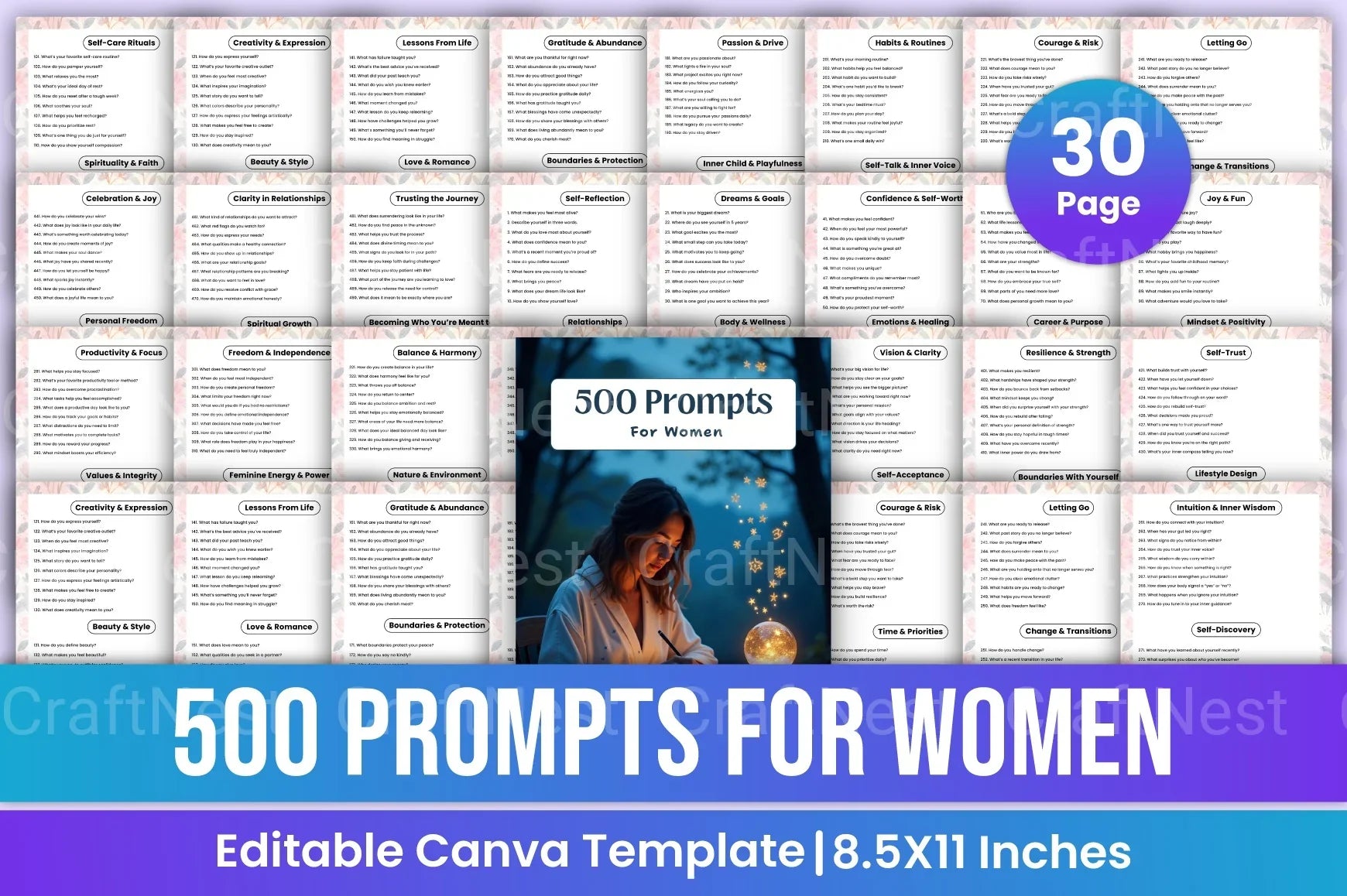 Creative Prompts for Women - CraftNest - Digital Crafting and Art