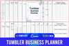Tumbler Business Planner Template