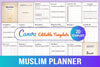 Muslim Planner for Effective Organization