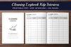 Cleaning Logbook Planner