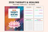 Therapy Healing Workbook for Personal Growth