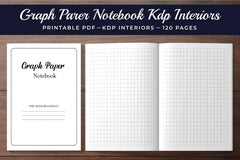 Graph Notebook KDP Planner Bundle - CraftNest - Digital Crafting and Art