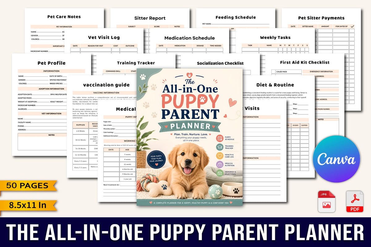 The Ultimate Puppy Parent Planner