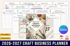 Craft Business Planner Guide - CraftNest - Digital Crafting and Art
