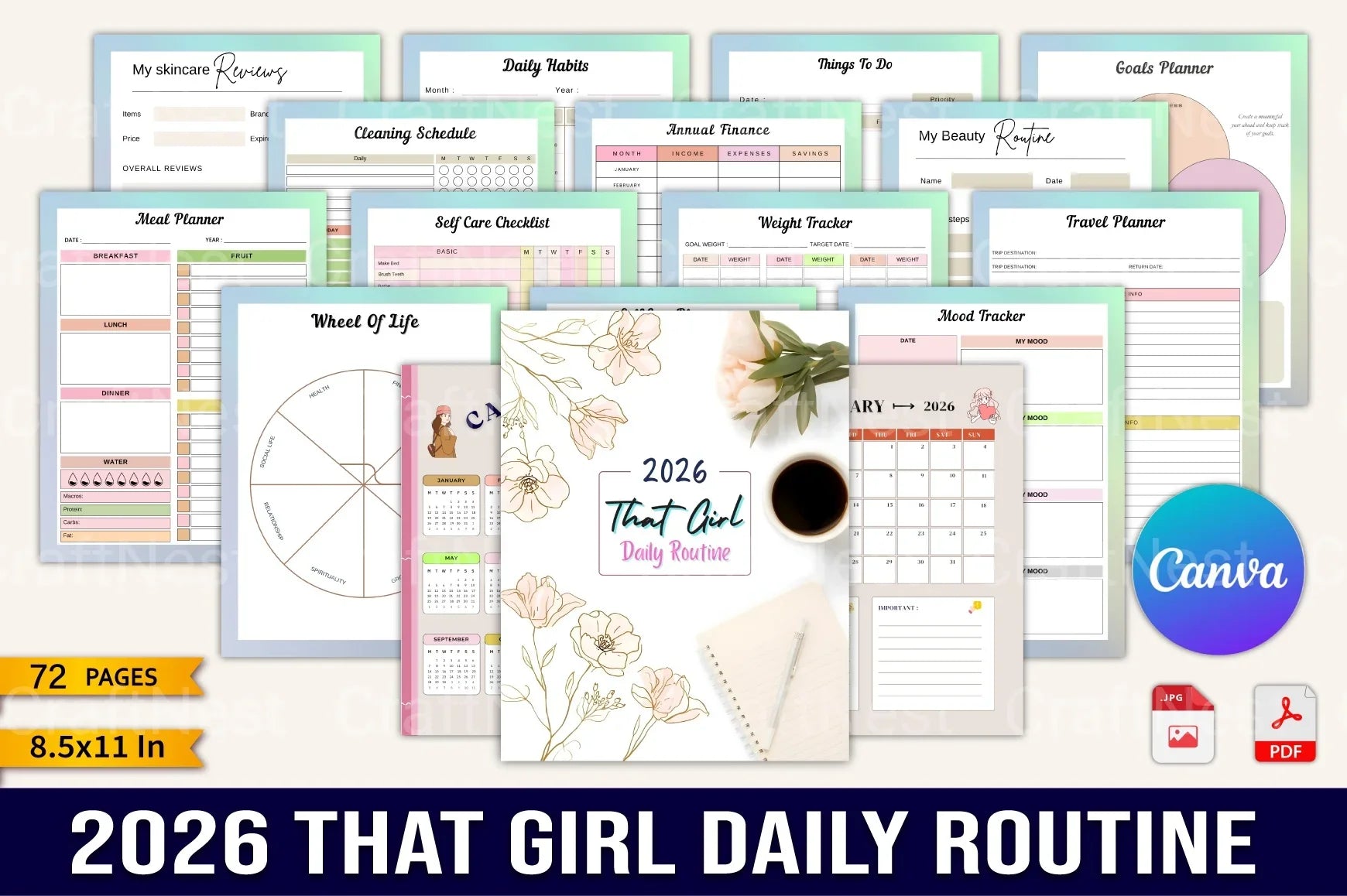 That Girl Daily Routine: Transform Your Day - CraftNest - Digital Crafting and Art