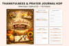 Thankfulness and Prayer Journal