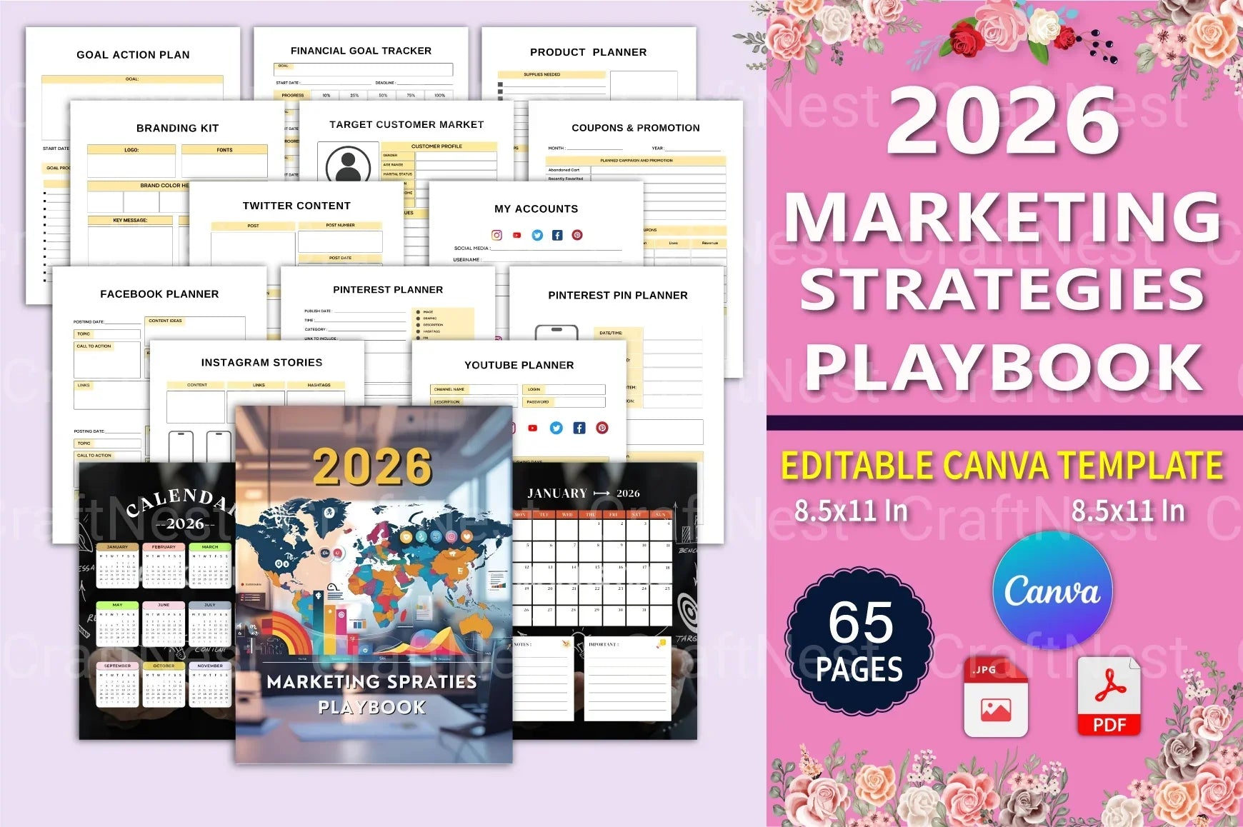 Marketing Strategies Playbook: Essential Guide - CraftNest - Digital Crafting and Art