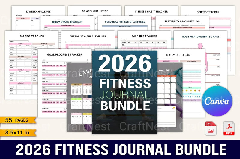 Ultimate Fitness Guide - CraftNest - Digital Crafting and Art