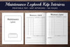 Maintenance Logbook Planner