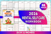 Mental Self Care Workbook for Personal Growth