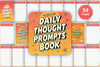 Daily Thought Prompts Book for Inspiration