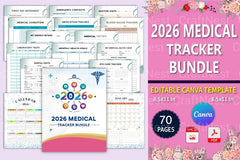 Medical Tracker App - CraftNest - Digital Crafting and Art