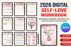 Self Love Workbook for Personal Growth - CraftNest - Digital Crafting and Art