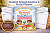 Student School Routine Study Planner for Kids