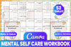 Mental Self Care Workbook for Personal Growth