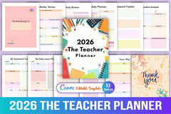 The Ultimate Teacher Planner - CraftNest - Digital Crafting and Art