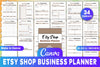 Etsy Shop Business Planner