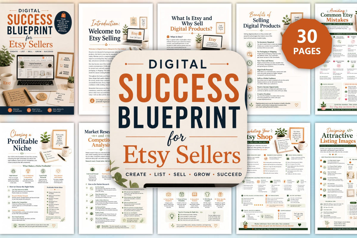 Success Blueprint For Etsy Sellers