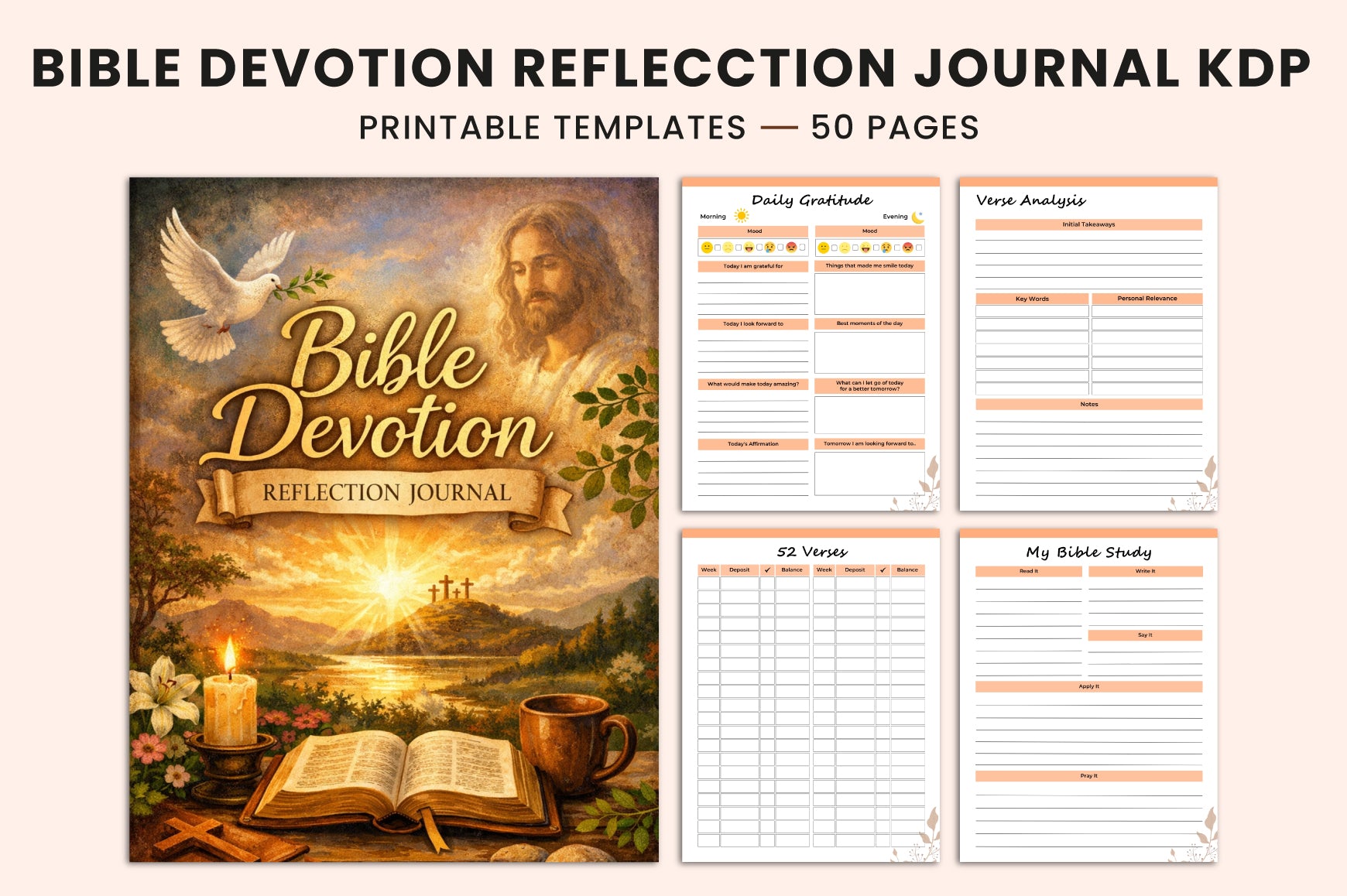 Bible Devotion Reflection Journal
