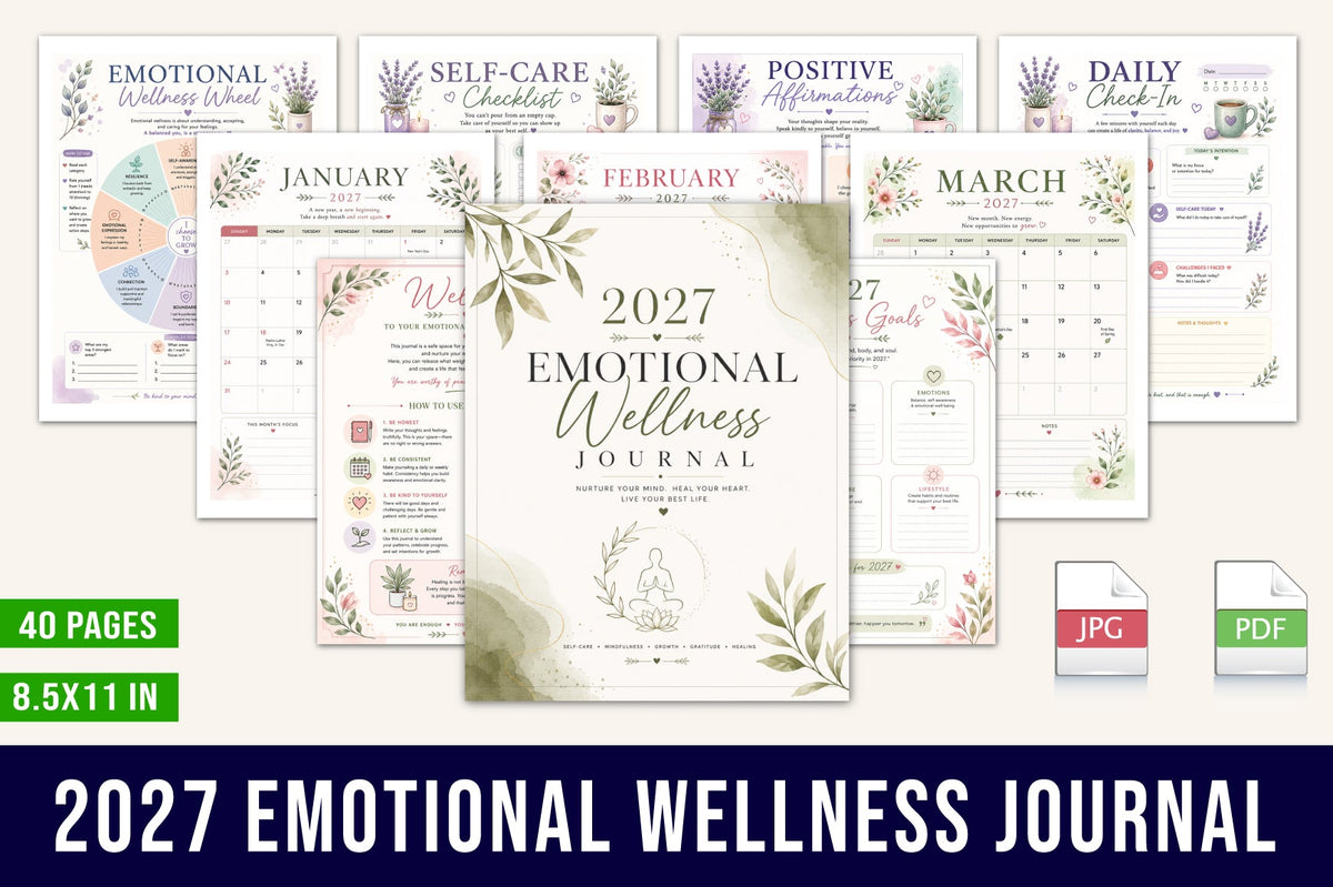 Emotional Wellness Journal 2027
