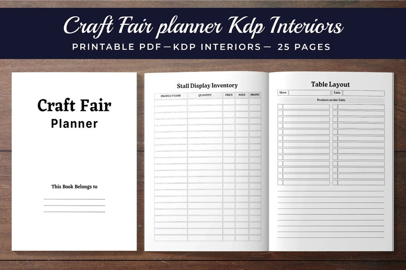 Craft Fair Planner Bundle - CraftNest - Digital Crafting and Art