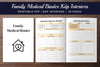 Family Medical Binder Planner