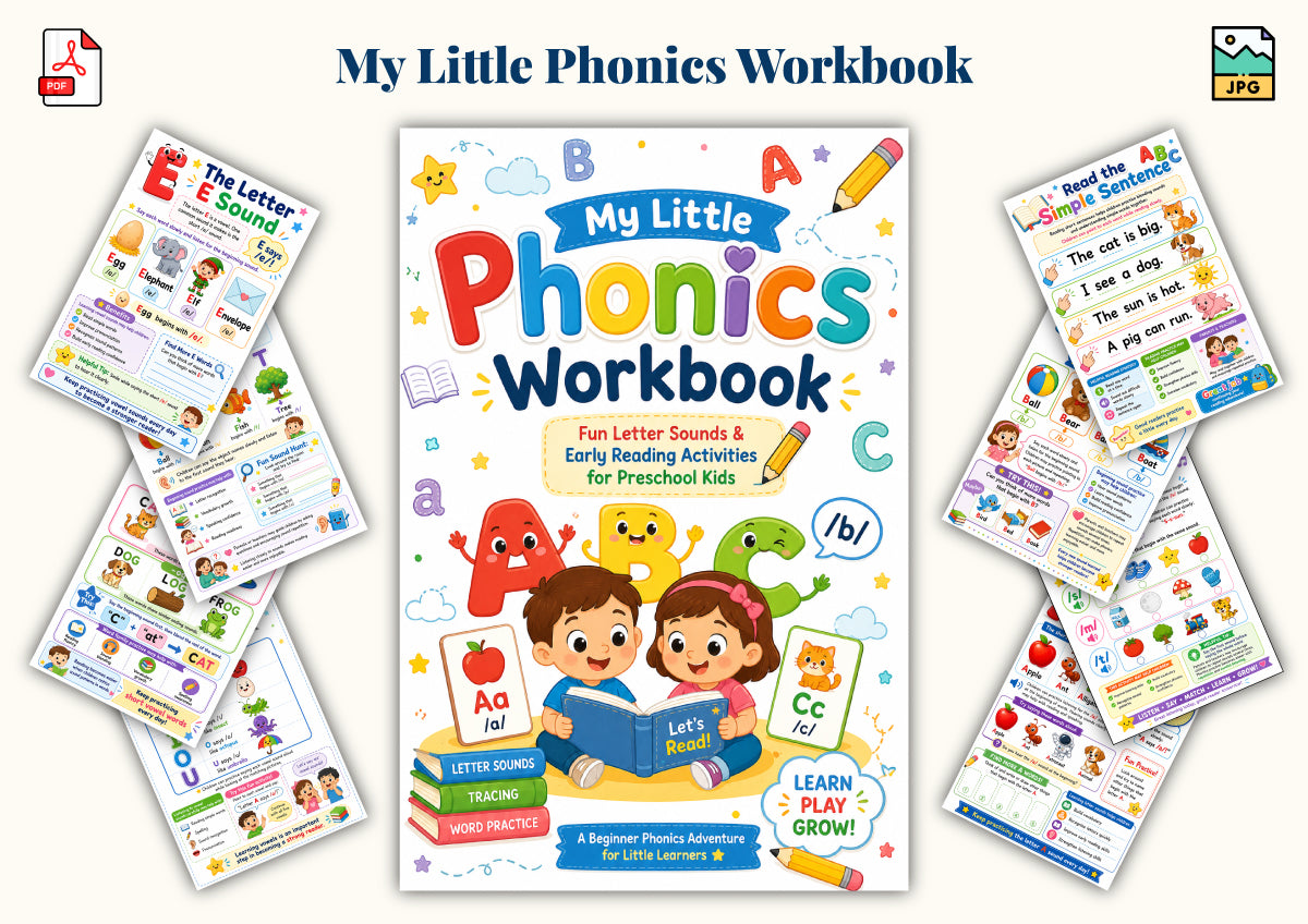 My Little Phonics Workbook