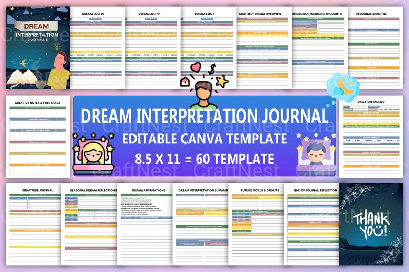 Dream Interpretation Guide - CraftNest - Digital Crafting and Art