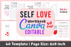 Self Love Workbook for Personal Growth