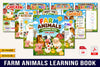 Farm Animals Learning Book
