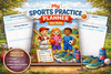 My Sports Practice Planner for Kids