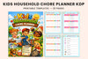 Kids Household Chore Planner