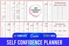 Self Confidence Planner