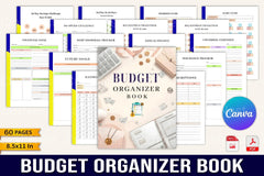 Budget Organizer Book for Effective Financial Planning - CraftNest - Digital Crafting and Art