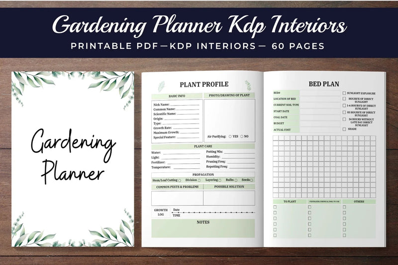 Gardening Planner - CraftNest - Digital Crafting and Art